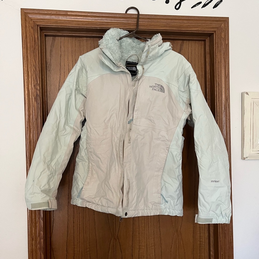 The North Face Pale Mint/Tan Jacket
